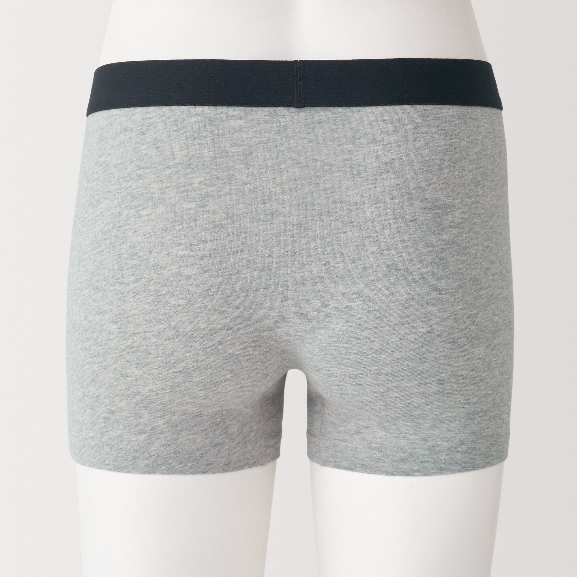 紳士　綿天竺　前閉じボクサーパンツ