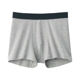紳士　綿天竺　前閉じボクサーパンツ