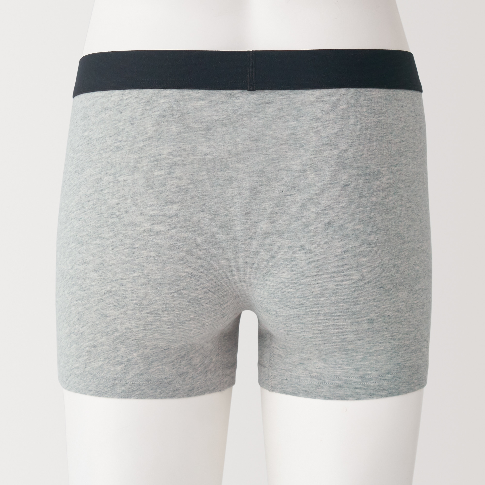 紳士　綿天竺　前閉じボクサーパンツ