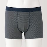 紳士　綿天竺　前閉じボクサーパンツ