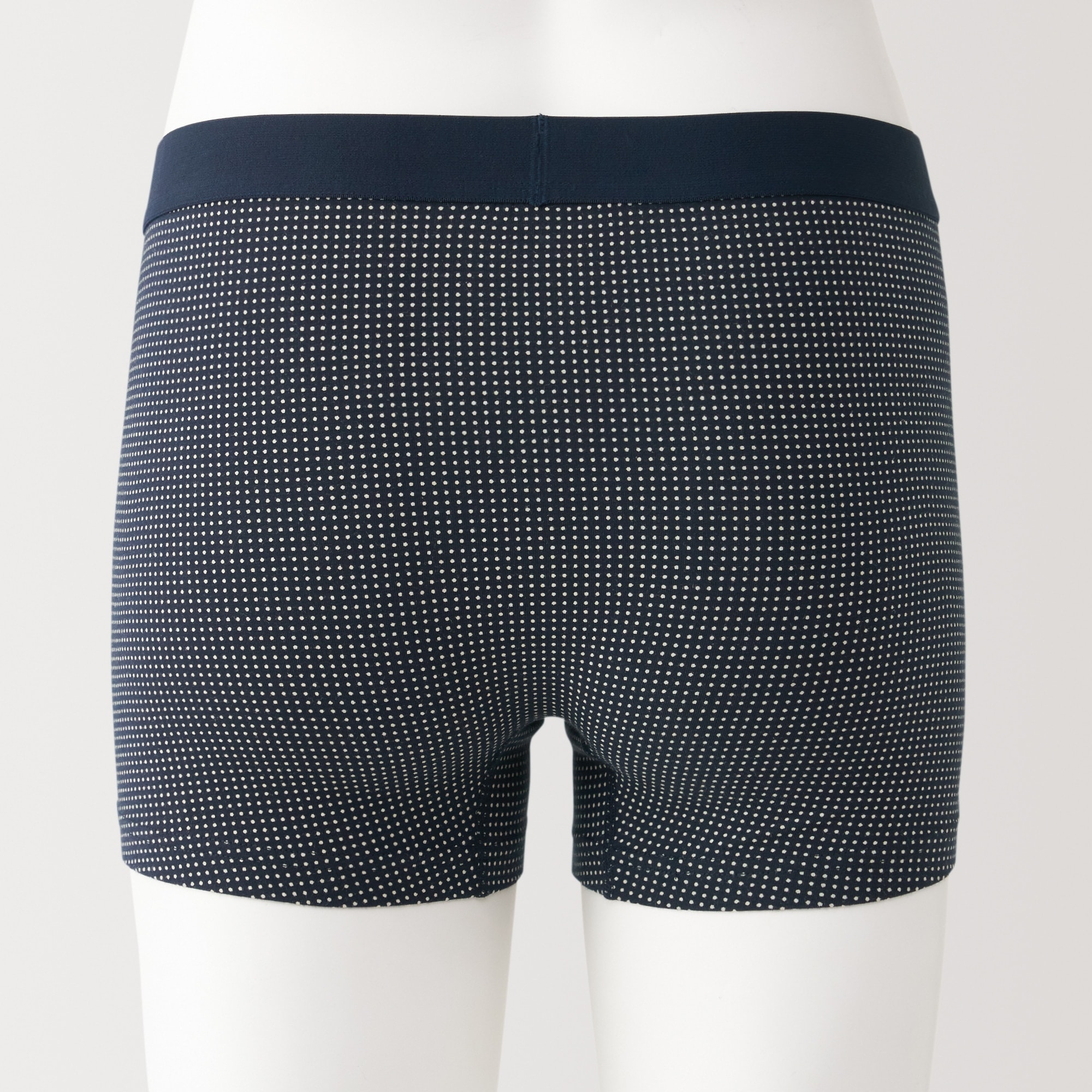 紳士　綿天竺　前閉じボクサーパンツ