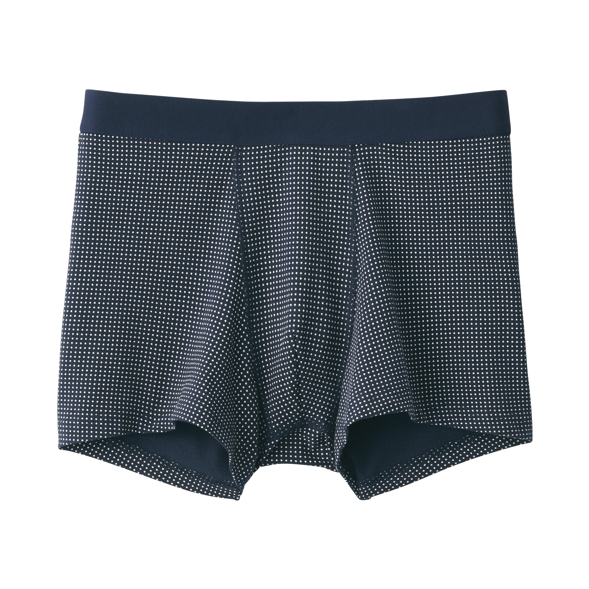 紳士　綿天竺　前閉じボクサーパンツ