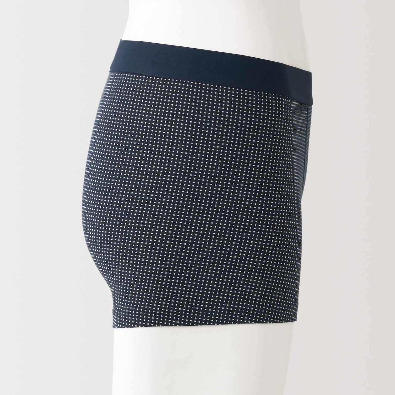 紳士　綿天竺　前閉じボクサーパンツ