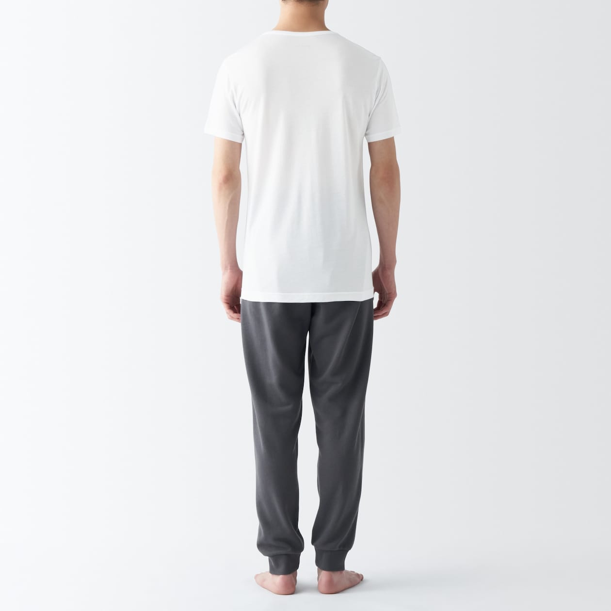 紳士　ひんやりなめらか　クルーネック半袖Ｔシャツ