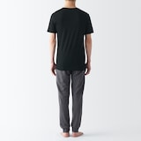 紳士　ひんやりなめらか　クルーネック半袖Ｔシャツ