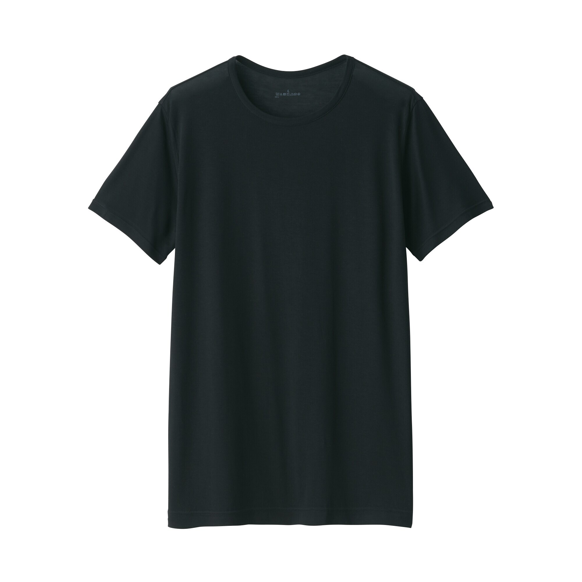 紳士　ひんやりなめらか　クルーネック半袖Ｔシャツ