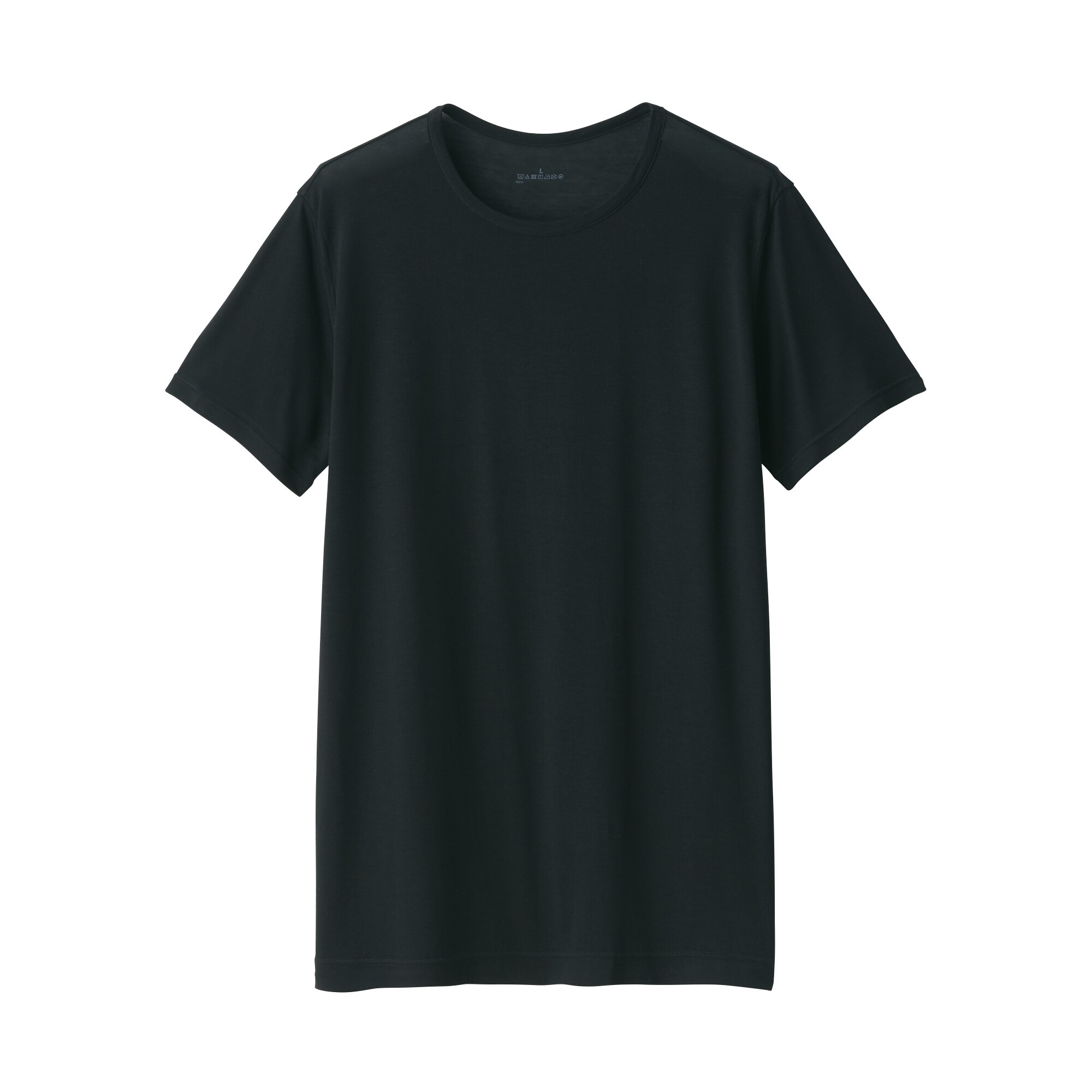 紳士　ひんやりなめらか　クルーネック半袖Ｔシャツ