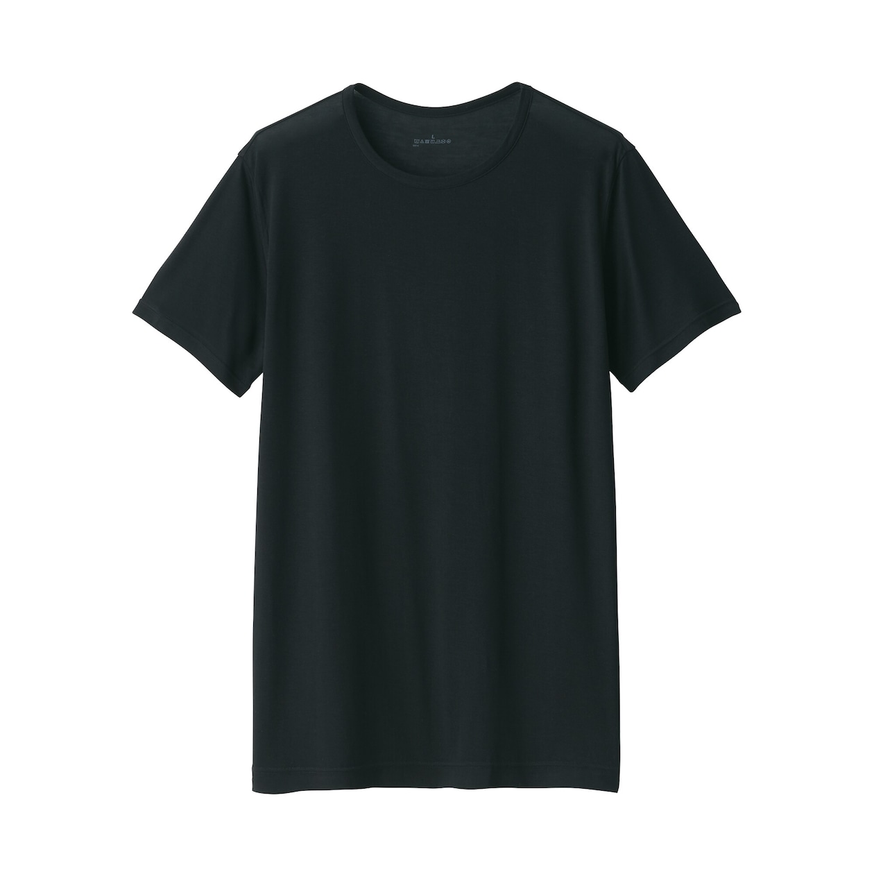 紳士　ひんやりなめらか　クルーネック半袖Ｔシャツ