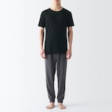 紳士　ひんやりなめらか　クルーネック半袖Ｔシャツ