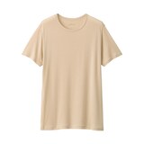 紳士　ひんやりなめらか　クルーネック半袖Ｔシャツ