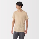 紳士　ひんやりなめらか　クルーネック半袖Ｔシャツ