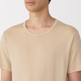 紳士　ひんやりなめらか　クルーネック半袖Ｔシャツ