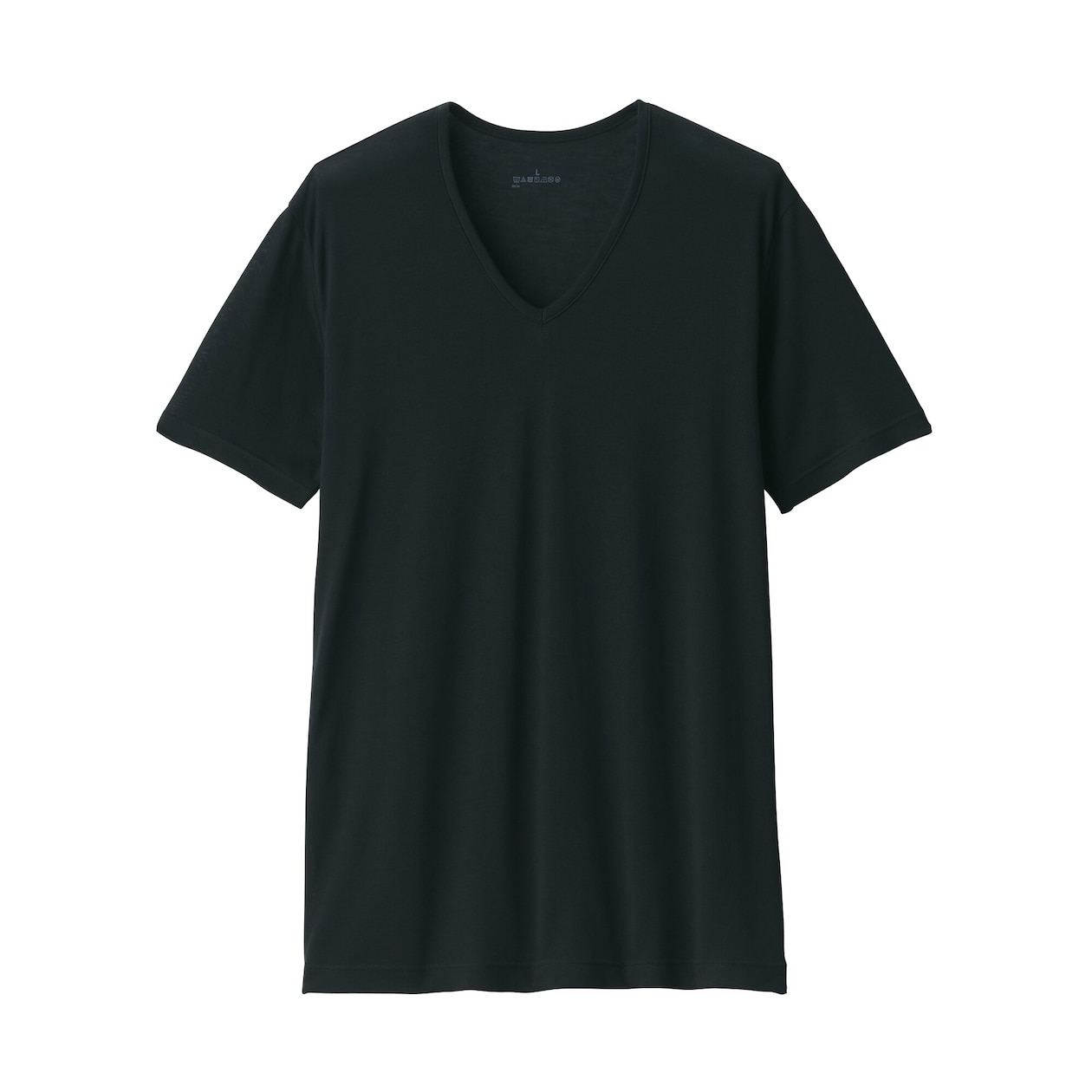 紳士　ひんやりなめらか　Ｖネック半袖Ｔシャツ