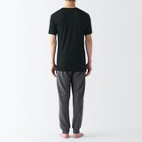 紳士　ひんやりなめらか　Ｖネック半袖Ｔシャツ