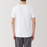 紳士　さらっと綿　Ｖネック半袖Ｔシャツ