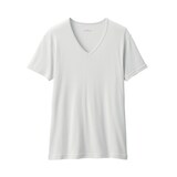 紳士　さらっと綿　Ｖネック半袖Ｔシャツ