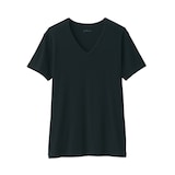紳士　さらっと綿　Ｖネック半袖Ｔシャツ