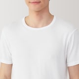 紳士　さらっと綿　クルーネック半袖Ｔシャツ