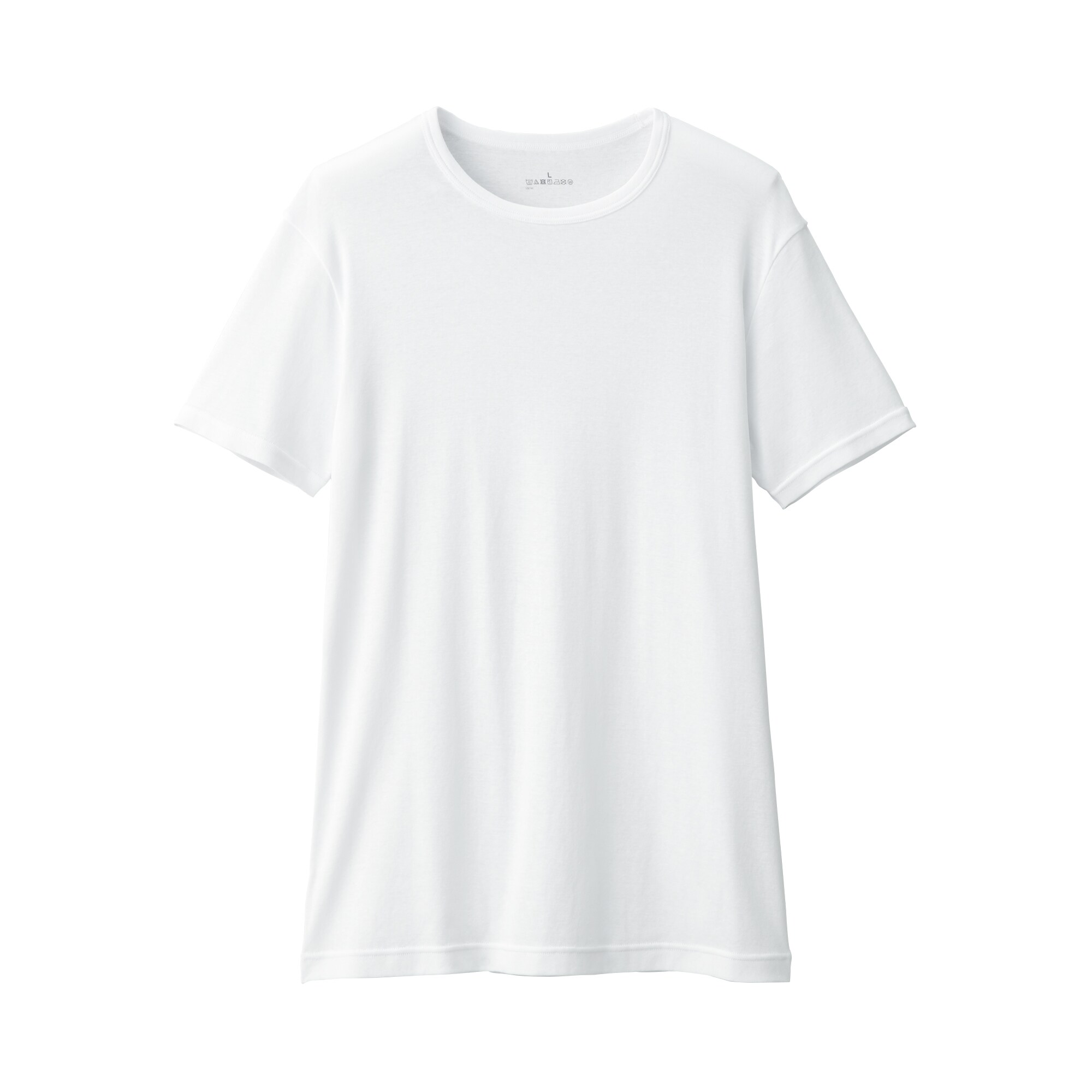 紳士　さらっと綿　クルーネック半袖Ｔシャツ