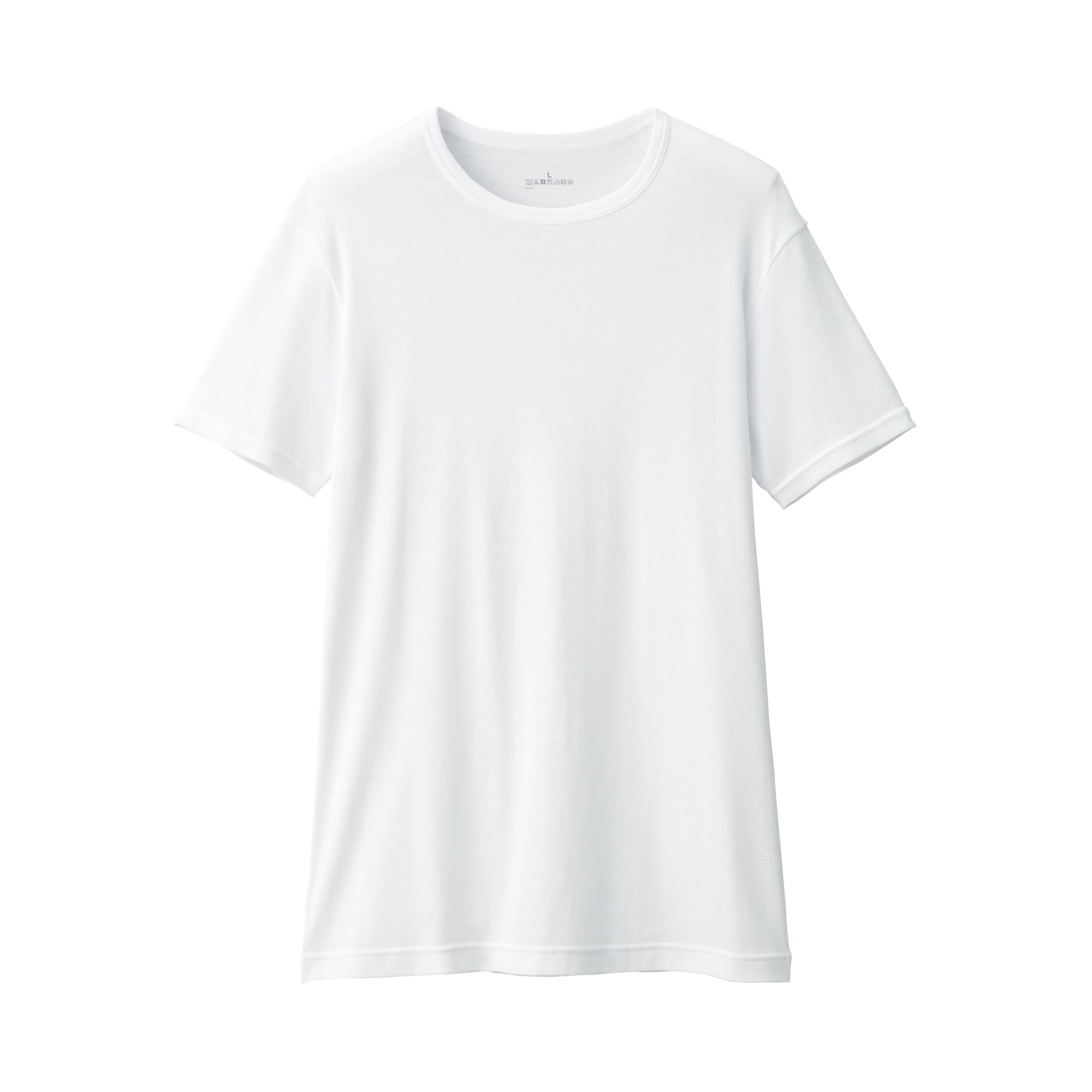 紳士　さらっと綿　クルーネック半袖Ｔシャツ