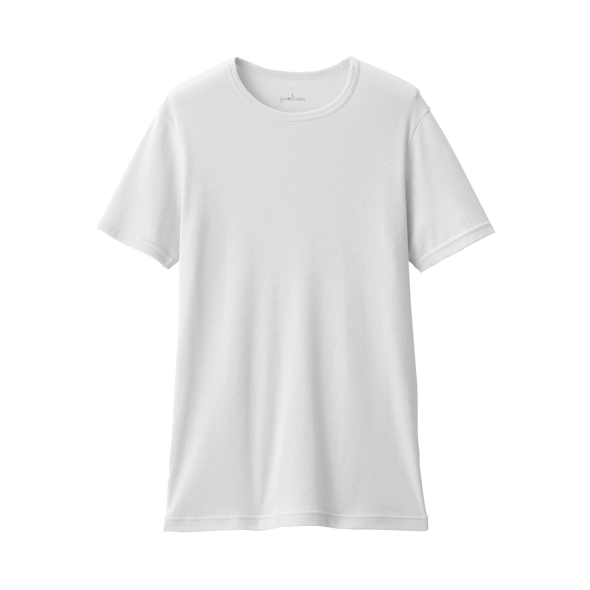 紳士　さらっと綿　クルーネック半袖Ｔシャツ