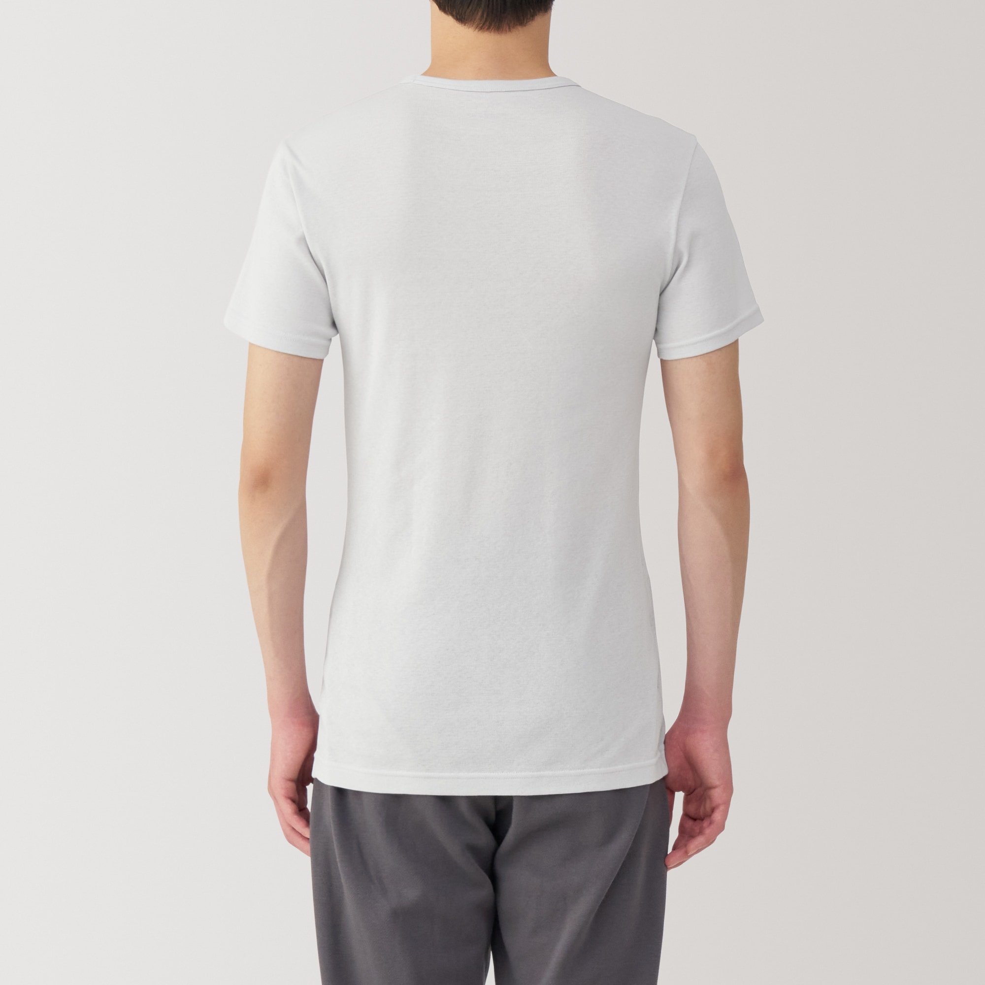 紳士　さらっと綿　クルーネック半袖Ｔシャツ