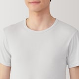 紳士　さらっと綿　クルーネック半袖Ｔシャツ