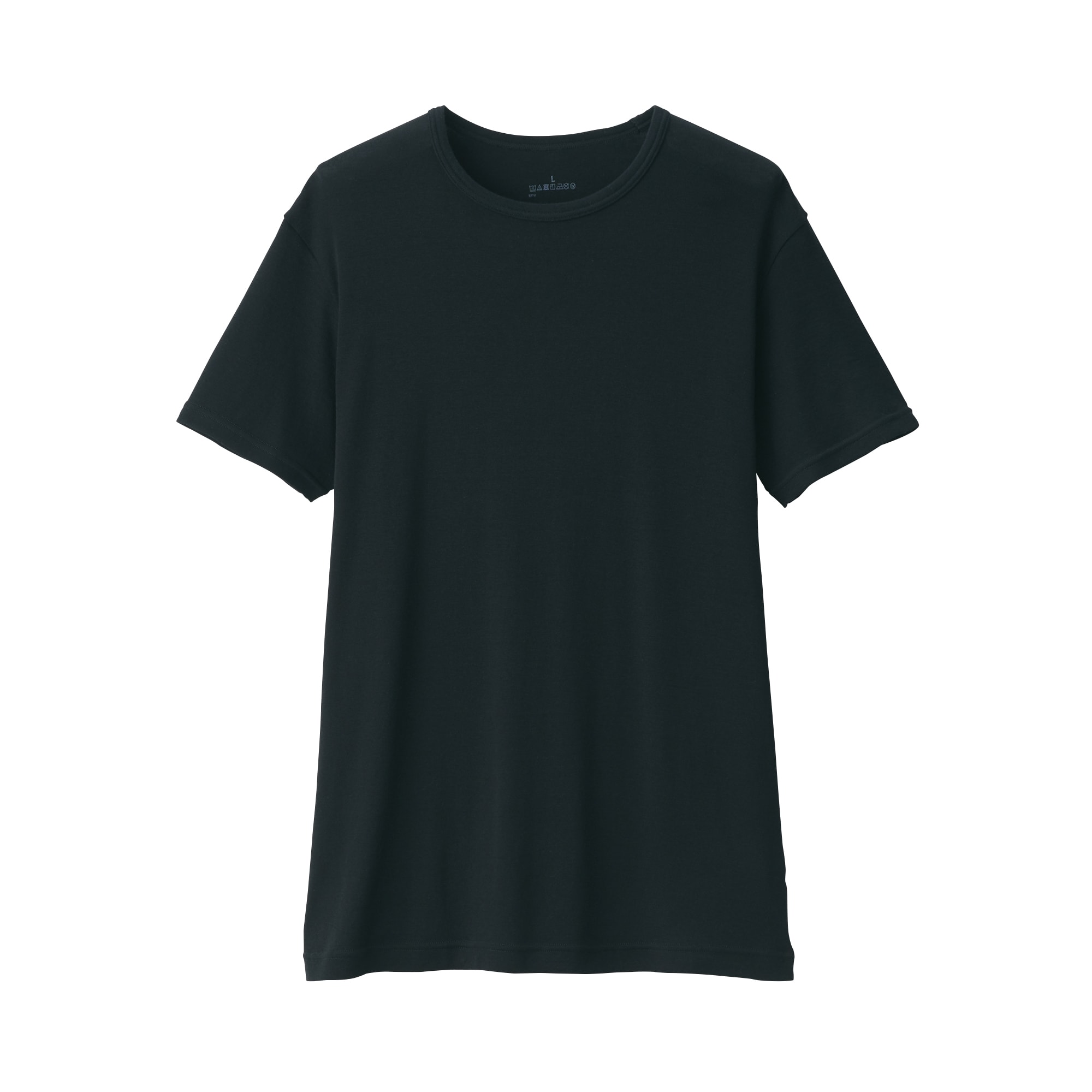 紳士　さらっと綿　クルーネック半袖Ｔシャツ