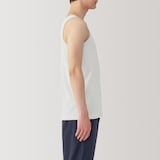 紳士　さらっと綿　タンクトップ