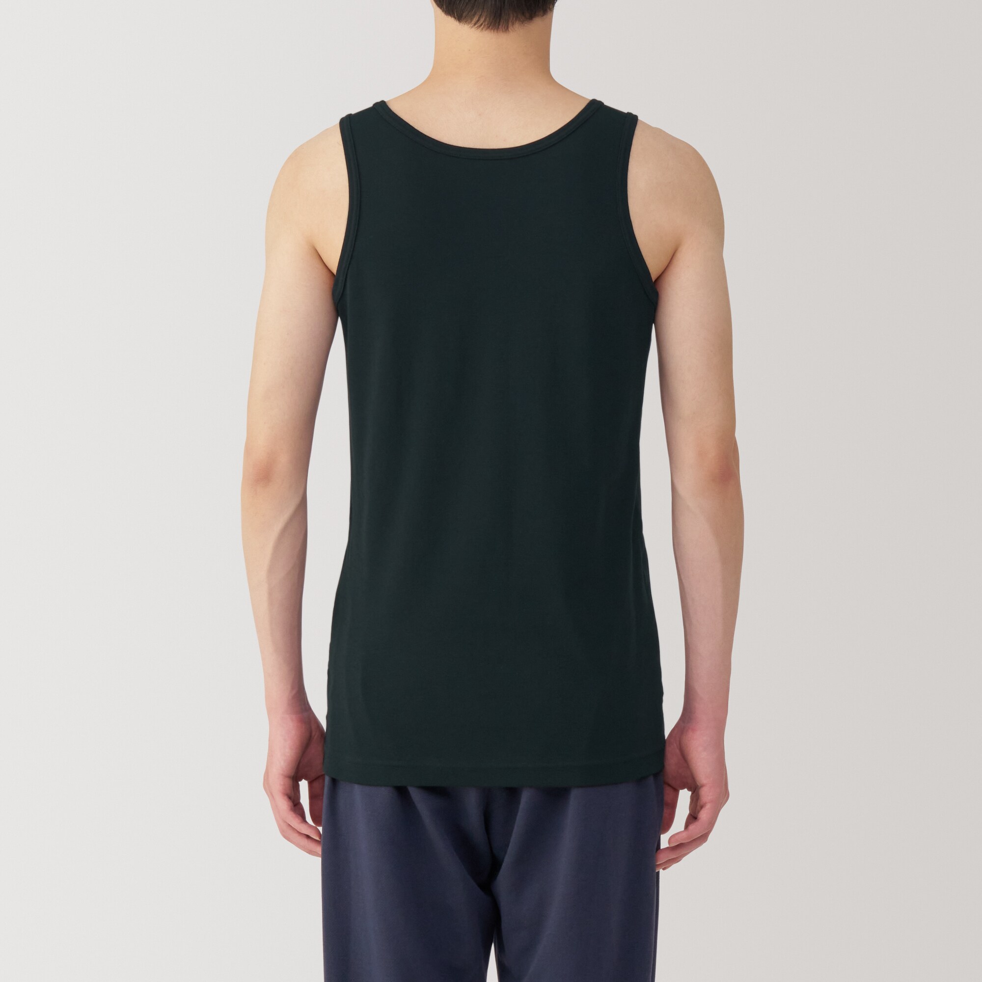 紳士 さらっと綿 タンクトップ | 無印良品
