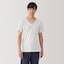紳士　さらっと綿　汗取りパッド付　Ｖネック半袖Ｔシャツ