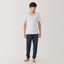 紳士　さらっと綿　汗取りパッド付　Ｖネック半袖Ｔシャツ