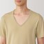 紳士　さらっと綿　汗取りパッド付　Ｖネック半袖Ｔシャツ