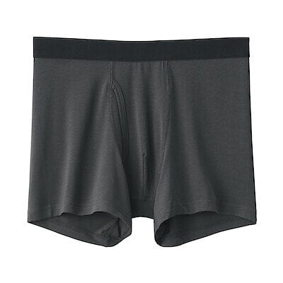 ♡tama♡さま専用　無印良品ボクサーパンツM黒14枚セット　新品 紳士 綿天竺 前閉じボクサーパンツ | 無印良品