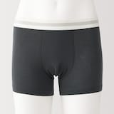 紳士　なめらか　前閉じローライズボクサーパンツ