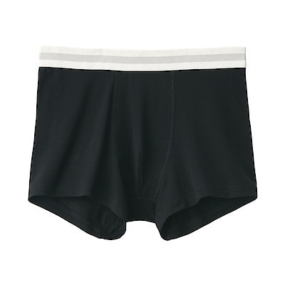 紳士　なめらか　前閉じローライズボクサーパンツ