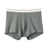 紳士　なめらか　前閉じローライズボクサーパンツ