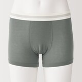 紳士　なめらか　前閉じローライズボクサーパンツ
