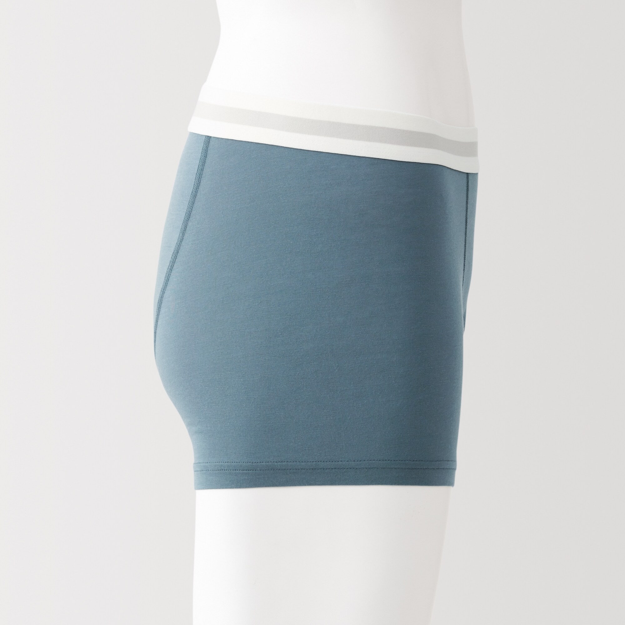 紳士　なめらか　前閉じローライズボクサーパンツ