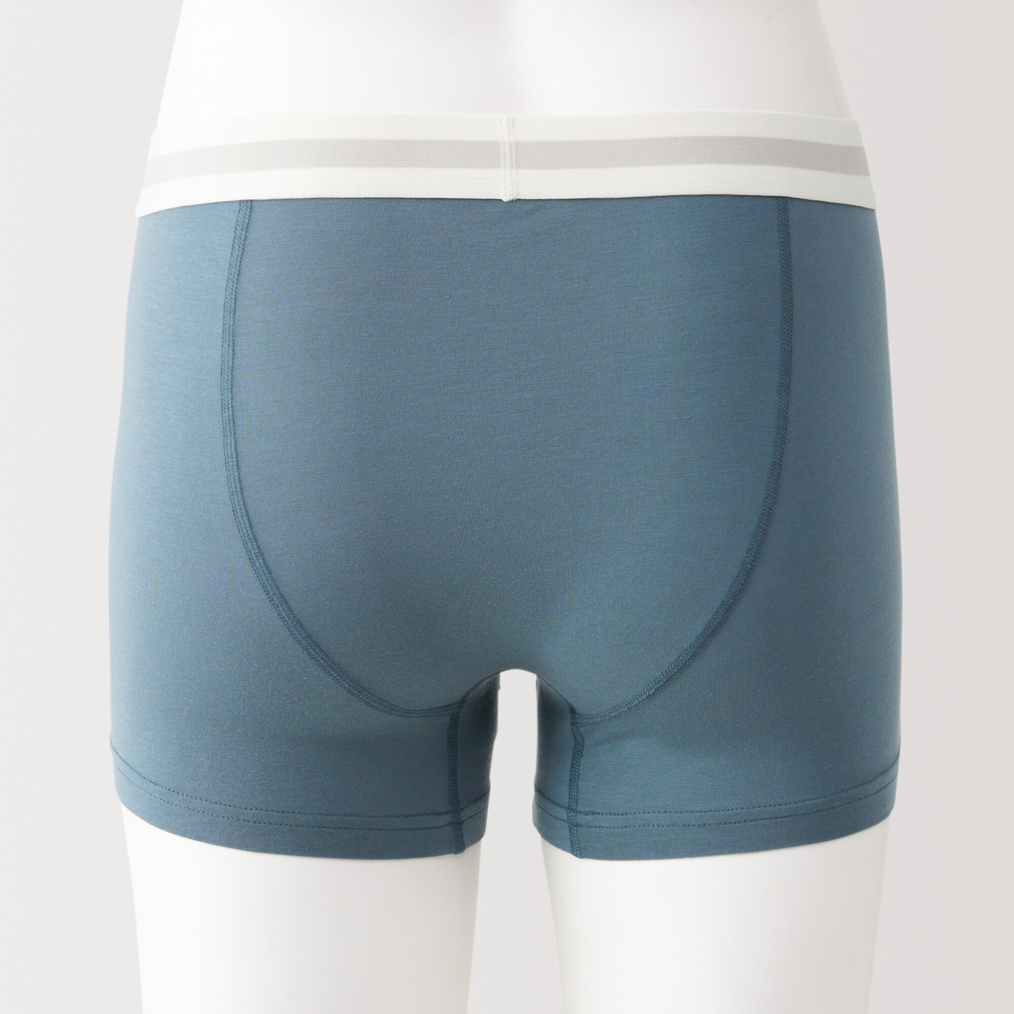 紳士　なめらか　前閉じローライズボクサーパンツ