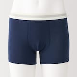 紳士　なめらか　前閉じローライズボクサーパンツ