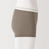 紳士　なめらか　前閉じローライズボクサーパンツ