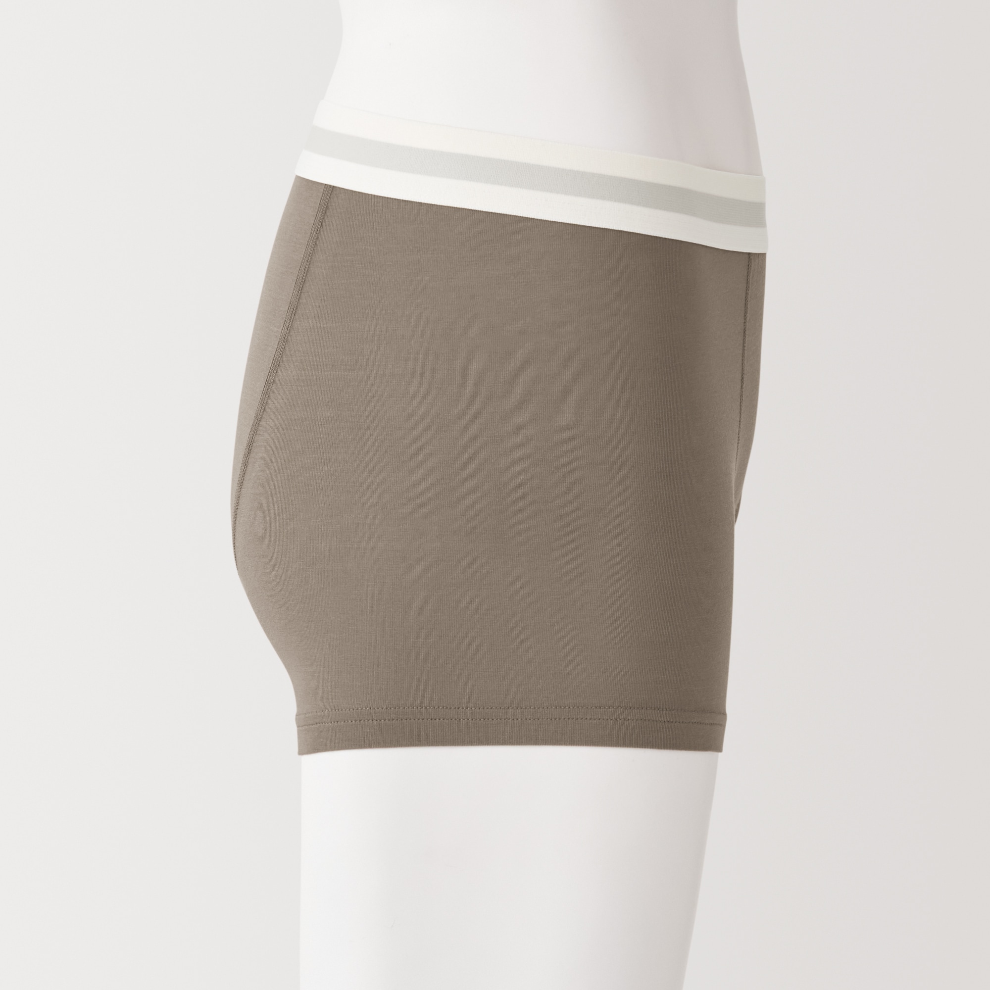 紳士　なめらか　前閉じローライズボクサーパンツ