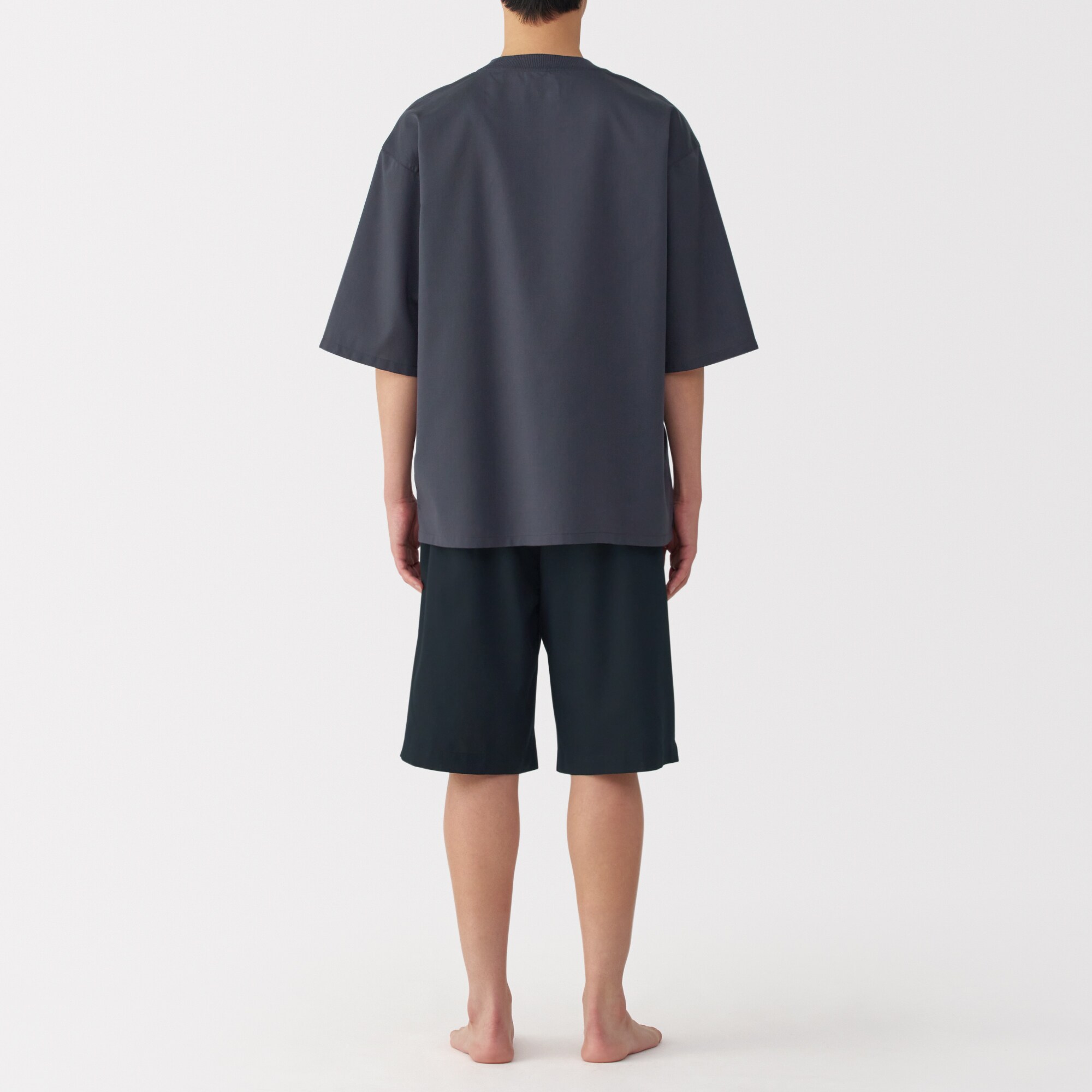 紳士 風を通す 半袖ルームウェアセット | 無印良品