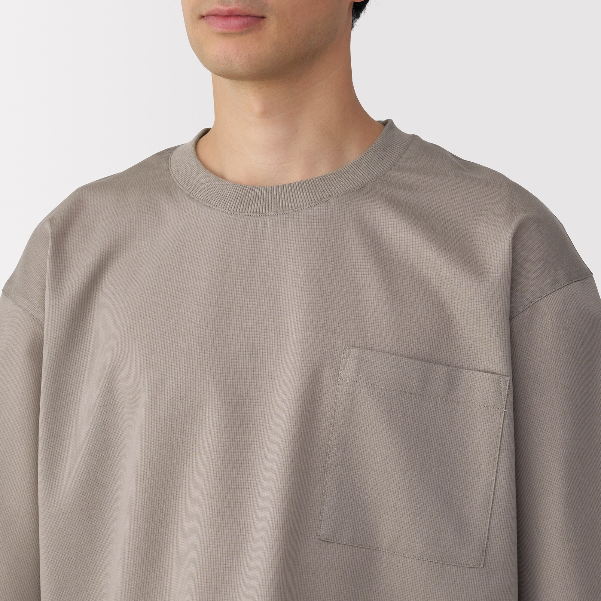 紳士　風を通す　半袖ルームウェアセット