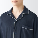 紳士　着るタオル　両面パイル　半袖パジャマ