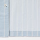 紳士　脇に縫い目のない　二重ガーゼ長袖パジャマ