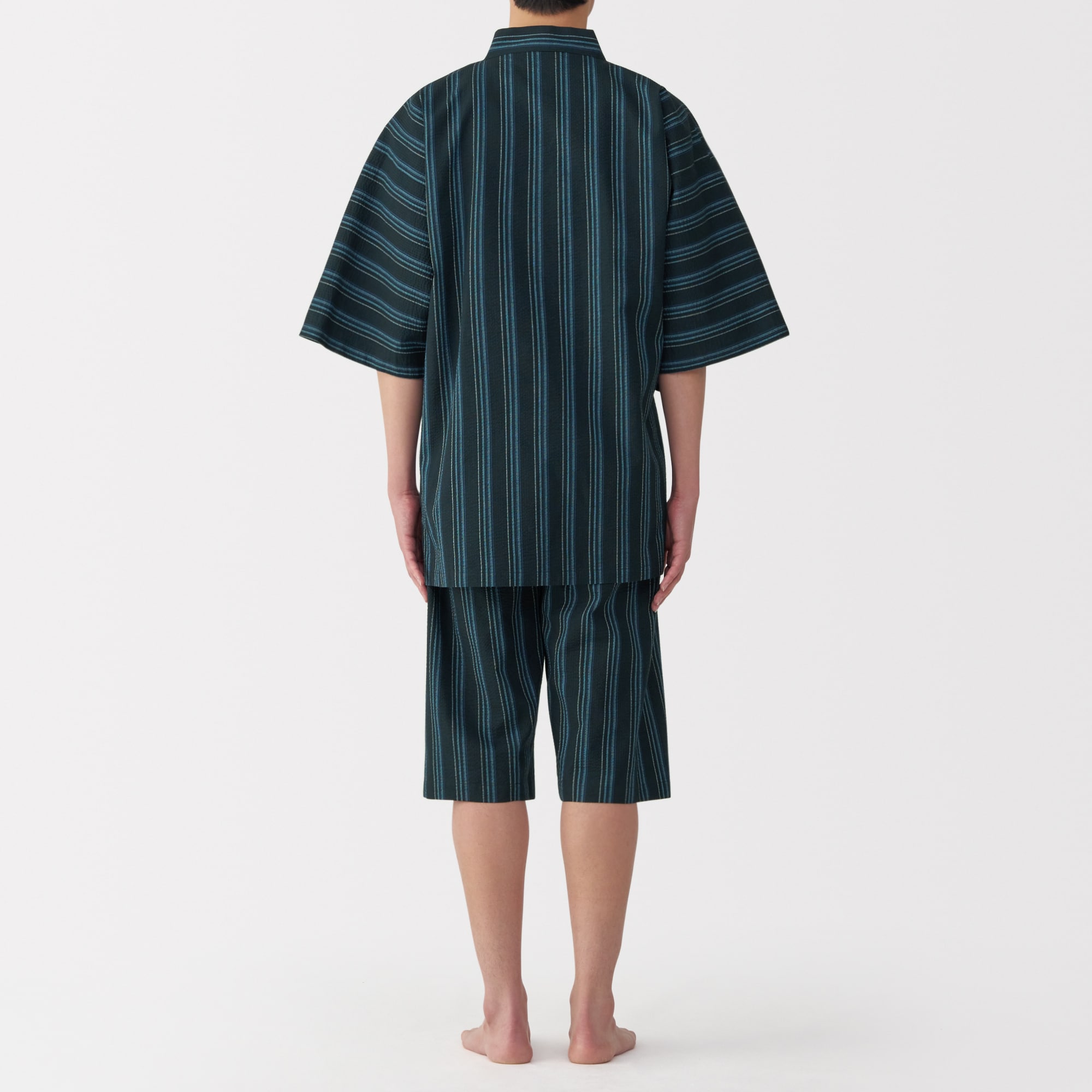 紳士 しじら織 甚平 | 無印良品