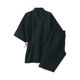 紳士　しじら織　甚平