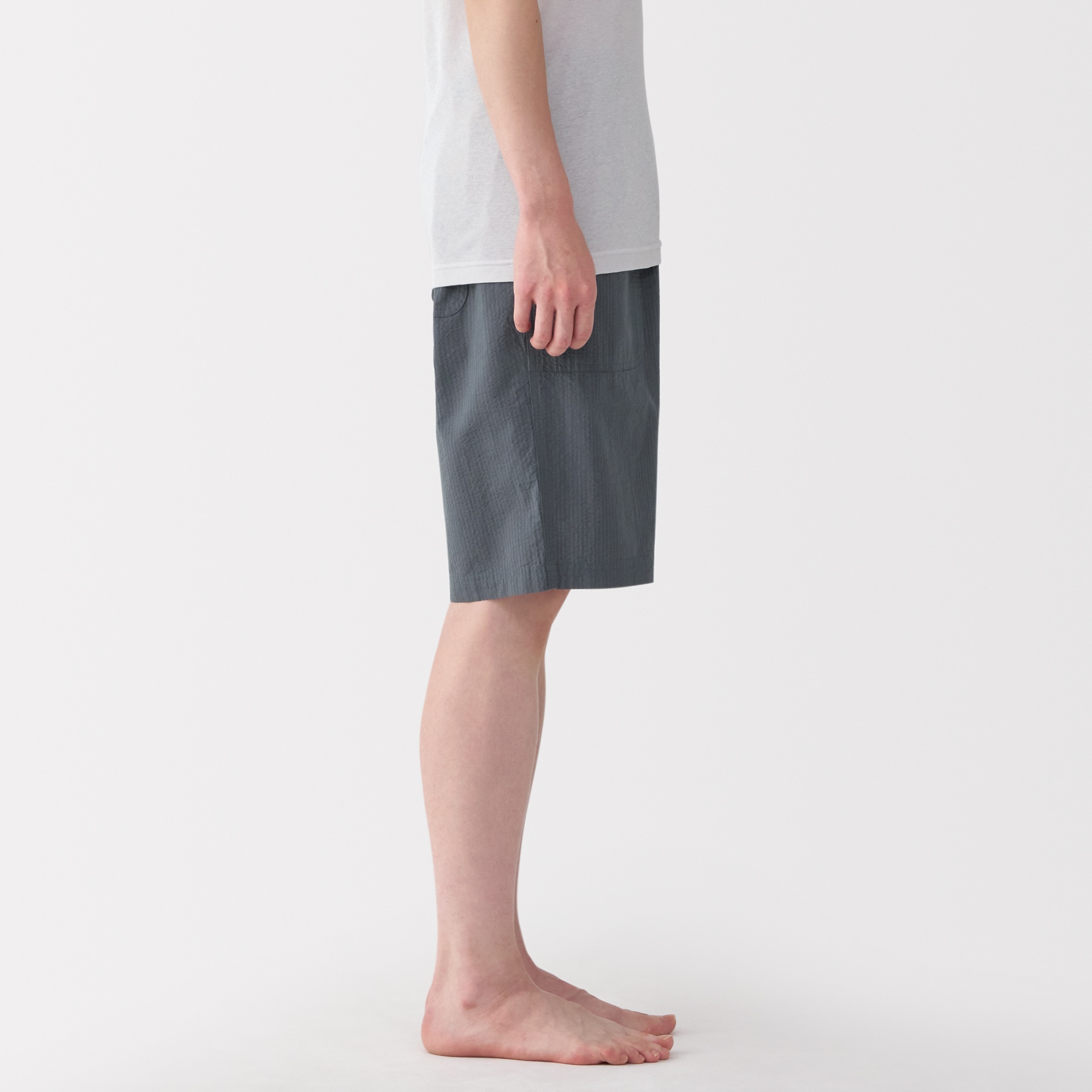 無印良品ショートパンツ 婦人 洗いざらし ブロードショートパンツ | 無印良品
